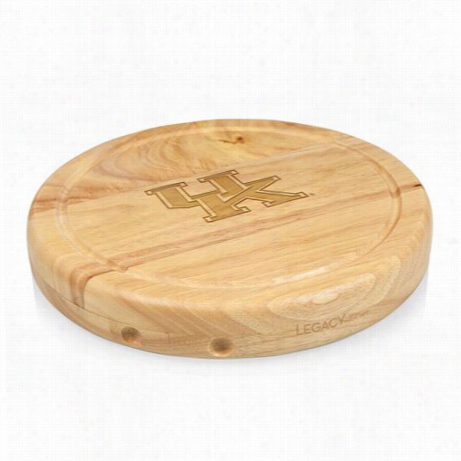 Picnic Time 854-00-505-263-0 Circo Seminary Of Learning  Of Kentucky Wildcats Engraved Chopping Board In Natural Wood