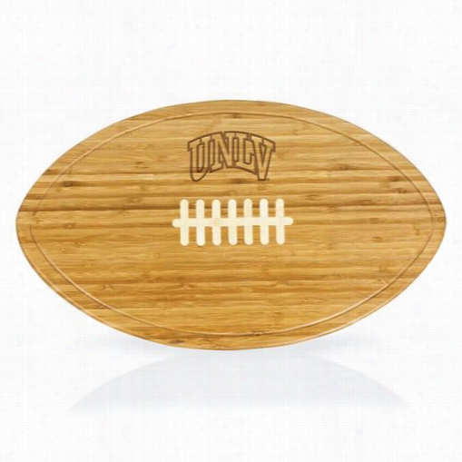 Picniv Life 908-00-505-273-0 University Of N Evada Las Vegas Rebels Kickoff Engraved Cutt1ng Board In Natural Wood