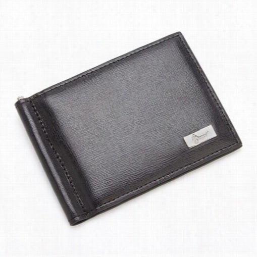 Royce Leather Rfid-127-blk-2 Rfid Blocking Saffiano Leather Money Blow  Wallet