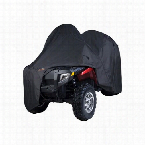 Classic Accessories 15-017-010401-00 Quadgear Extravagant Expandable 1 Or  2-up Atv Cover In Black