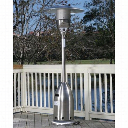 Fire Sense 11201 Stainless Steel Deluxe Patio Heater