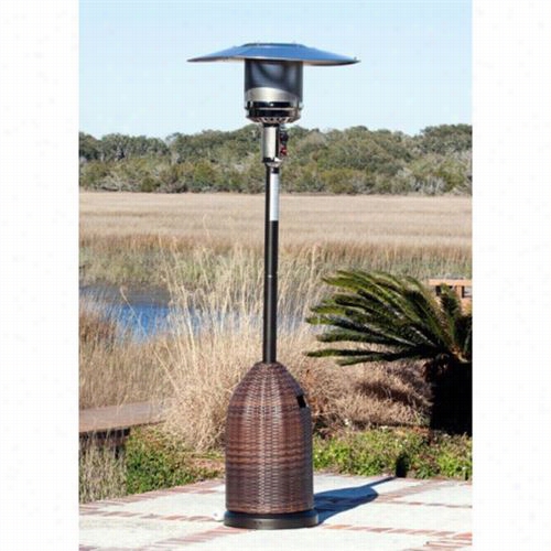 Fire Sense 60763 All Weather Wicker Patio Heater