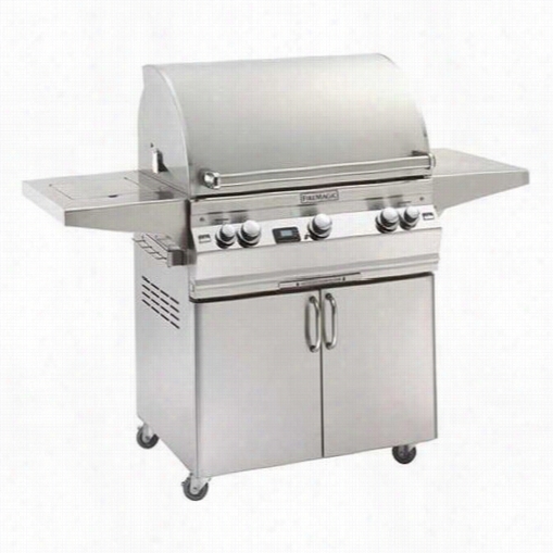 Firemgaic A660s-2e1-62 Aurora  A660s Portable Barbecue With Single Side Burner And Rotisserie Backburner