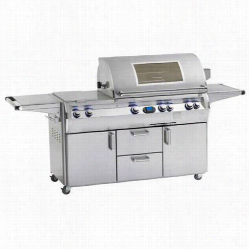 Firemagic E10060s-4l1 Echelon Diamon D 111"&quo T; Freestanding Gas Grill With 1056"" Squa R Ecooking Surface  And Sketch Window