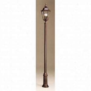 Hanover Lantern 354-7 7'x3""o.d. Fluted Anchor Base Pole