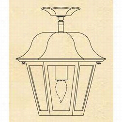 Ha Nover Alntern B4121 Medium Manof 1 Light Outdoor Flush Mount