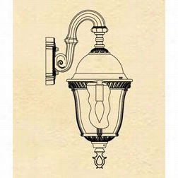 Hanover Lantern B542frm Small Milano 25w 1 Light Outood Rwall Light