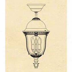 Hanover Lantern B54421 Mediumm Ilano 25w By Socket 3 Light Outdoor Flush Mount