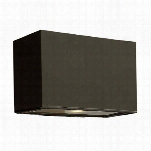 Hinilley Lighting 1645bz Atlantis 75w 1  Light Mini Otudoor Wall Pocket Sconce In Bronze