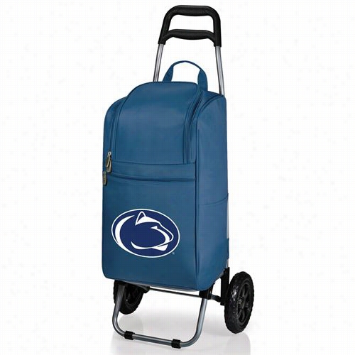 Picnic Time545-00-138-494-0 Pennsylvania State Nittany Lions Digital Print Cartt Cooler In Navy