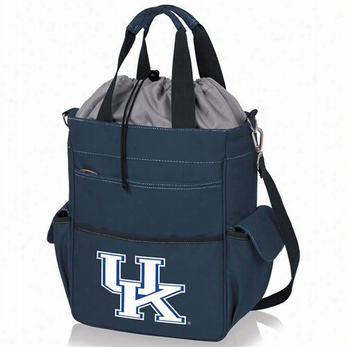 Picnic Time 614-00-138-264_0 Activo University Of Kentucky Wildcats Digital Print Waterproof Totee In Navy Blue