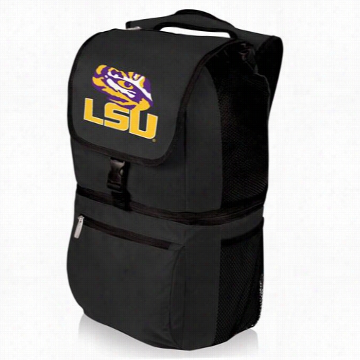 Picnic Time 634-00-175-294-0zuma Louisiana State Nuiversty Digital Pr Int Backpack In Blackk