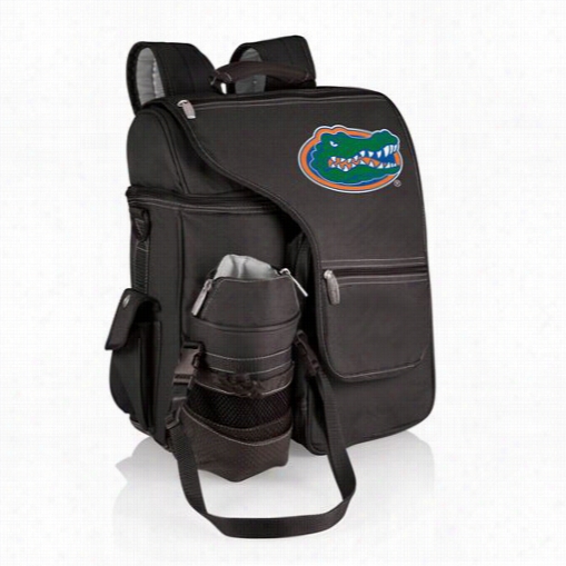 Picnic Time 64-00-175-162-0 Turismo Univesity Of Florida Gators E Mrboidered Backpack In Black