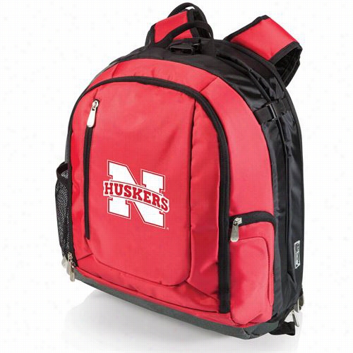 Picnic Time 730-00 Pt Navigator University Of Nebraska Digital Prin Tcoo Ler Backpack