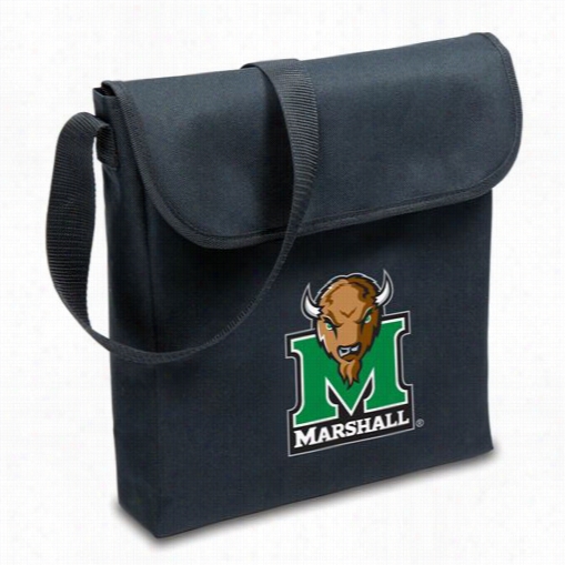 Picnic Tiimme 774-00-175-894-0 V-grill Marshall University Thnudering Herd Digital Print Bbq Grill In Black