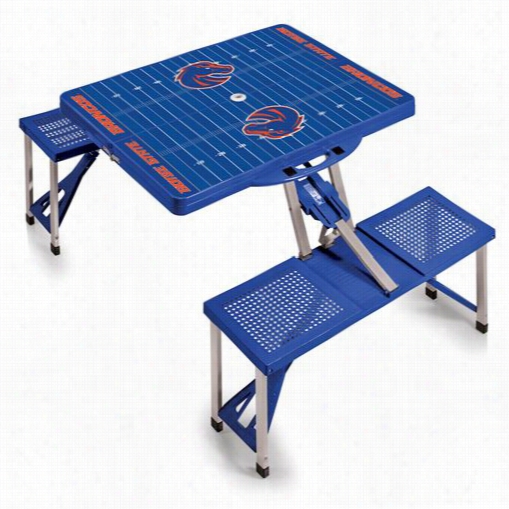 Picnic Time 811-00-139-705-0 Boises Tate Broncos Digital Print Picnic Play Able In Blue