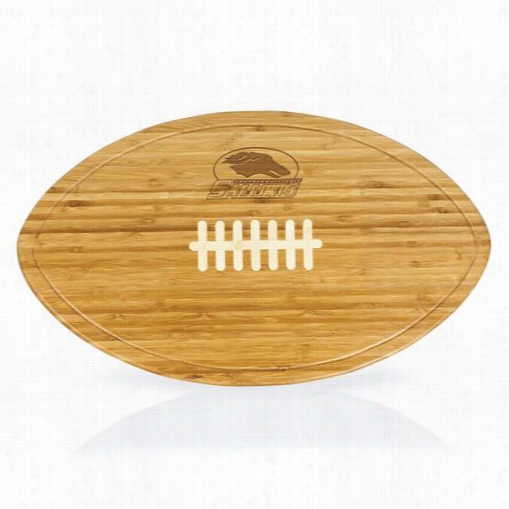 Picinc Time 908-00-505-033-1 Southern Ililnois University Salukis Kickoff Engraved Cutting Board I Natural Wood