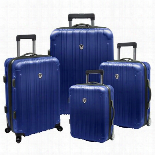 Traveler's Choice Tc5800 New Luxembourg 4 Pieces Expandable Hard-sided Lug Agge Set