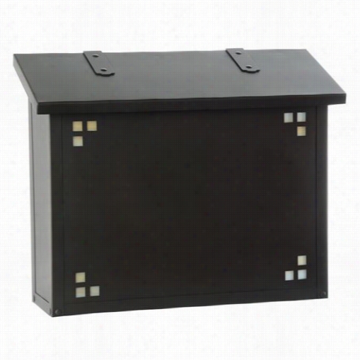 America's Finest Mailboxes Af-23-tb-ch Pasad Ena Large Mailbox In Textured Black