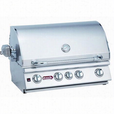 Bull Outdoor 4762 Anggus Builti-n Gs Grill Withlight