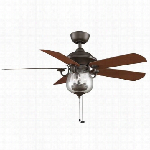 Fanimation Fp7954ob Cres Tford 52"" 5 Blade Outdoor Ceiiling Fan In Oil Rubbed Bronze - Blades Included