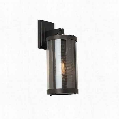 Feiss Ol12001orb Bluffton 18-1/2""h  1 Light Outdoor Wall Sconce In Oil Rubbed Brozne