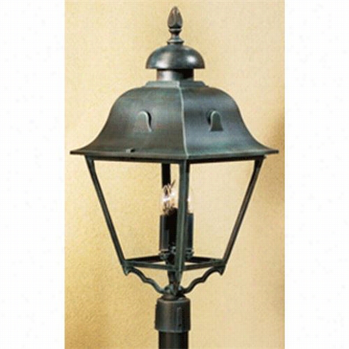 Hanover Lantern B8431 Grande Jefferson 25w Pet Socket 4 Light Outdoor Post Lamp