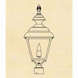 Hanovre Lantern B9875 Large Four Sided Value Ine 100w 1 Light Outdoor Pots Lamp