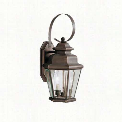 Ki Chler Lighting 9676oz Savannah Estates 2 Light  Outdoor Wall Brackt