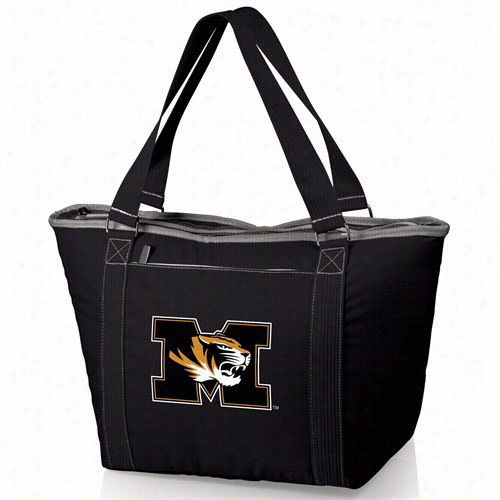 Picnic Time 619-00-175-3920 Topanga U Of Missouri Tigers Embroidered Coloer Tot Ein Black