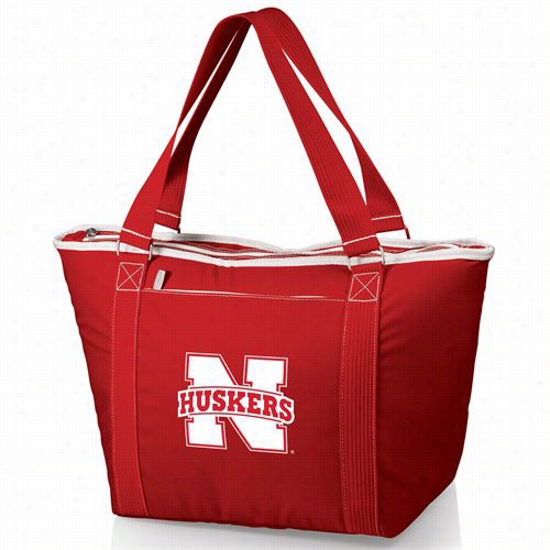 Picnic Time 619-00 Topanga U Of Nebraska Cornhuskers Digital Print Cooler Tote