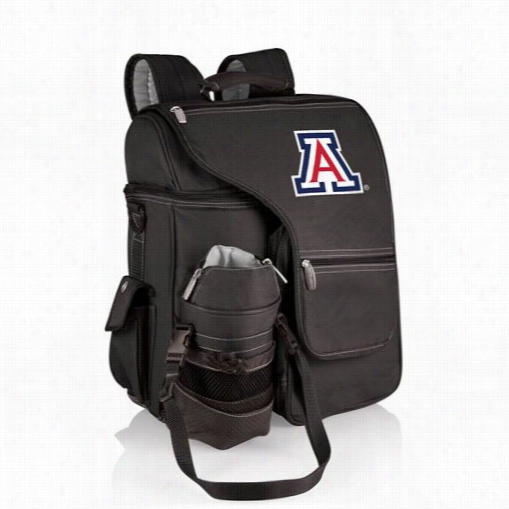 Picnic Time 641-00-175-014-0 Turismo Universsity Of Arizona Wildcats Digital Print  Backpack In Black