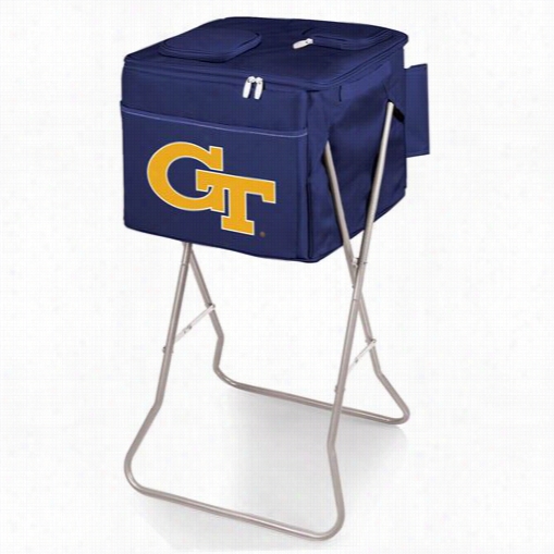 Picnic Time 780-00 Party Georgia Tech Yellow Jackets Digital Print Cube