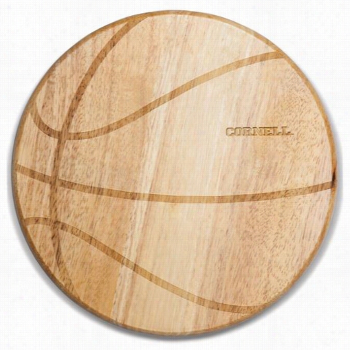 Picnic Itme 840-00-505-683-0 Cornell University Bears/bigred Engraving Free Throw Cutting Board In Natural Wood