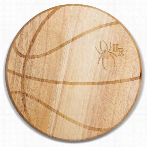 Picn Ic Time 840-00-505-723-0 University Of Richmond Spiders Engravjng Free Throw Cutting Board In Natural Wopd