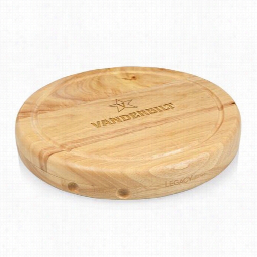 Picnic Leisure 854-00-505-583-0 Circo Vanderbilt University Commodores Engraved Chopping Board In Natural Forest