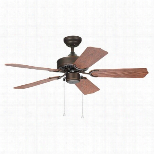 Sea Gull Lighting 15045-191 Weatherford Ii 42"" Exterior Faned Ceiling Fan In Roman Brnze -blades Included