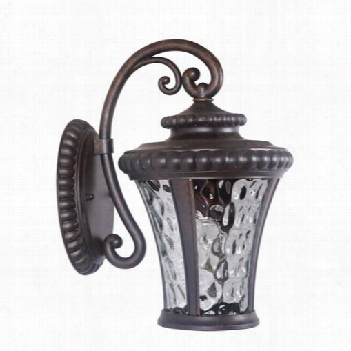 Craftmade Z1254-112 Prescott Ii 1 Light Otdoor Small Wall Sconce In Peruvian Bronze