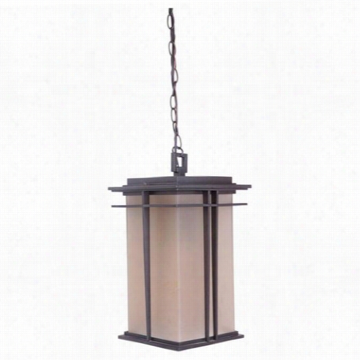 Craftmade Z55221-92 Winslow 1 Lightoutdoor Large Penadnt In Oiled Bonze