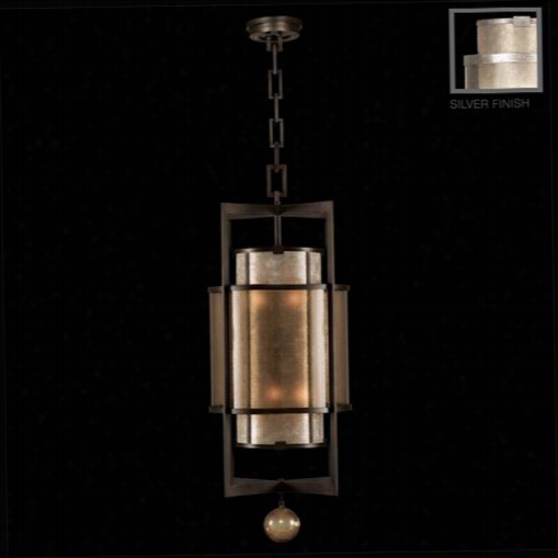 Fine Art Lamps 591240-2 Singapore Moderne 6 Light Outdoor Pendaant Ih Silver