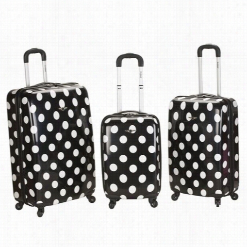 Fox Luggage 208 3 Piece Laguna Beach Polydarbonate/abs Upright Lguage Set