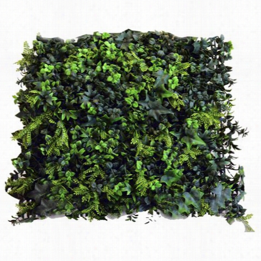 Greenskart Decor Mz-6118 Artificial Moss Panels In Green - Set Of 4