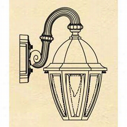 Hanover Lantern B122frm  Msall Sturbridge 1 Light Outdoo Rwapl Light