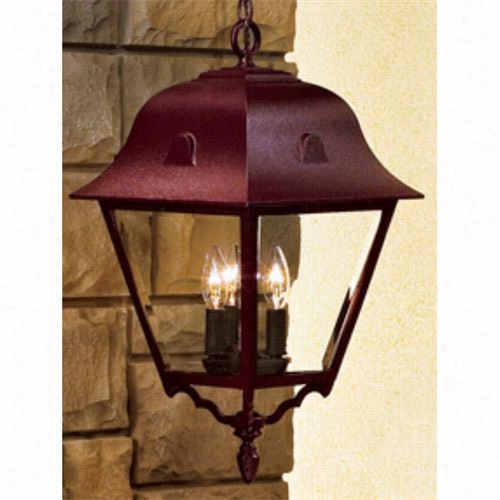 H Anover Lantern B5720 Large Jefferson 25w  Per Socket 3 Light Outdoor Hanging Lantern