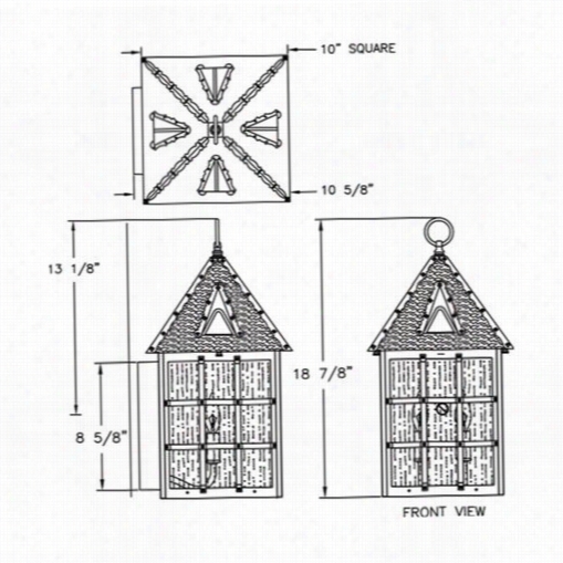 Hanover Lantern B8101 Arge Abington 40w Per Ssocket 2 S~ Exterior Wall Light