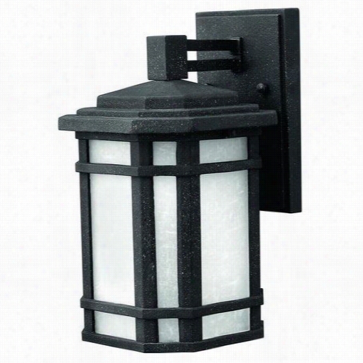 Hinkley Lighting 1270vk-led Cherry Creek 11 ""h Single Light Down Lighting Outdoor Wall Sconce In Viintags Black