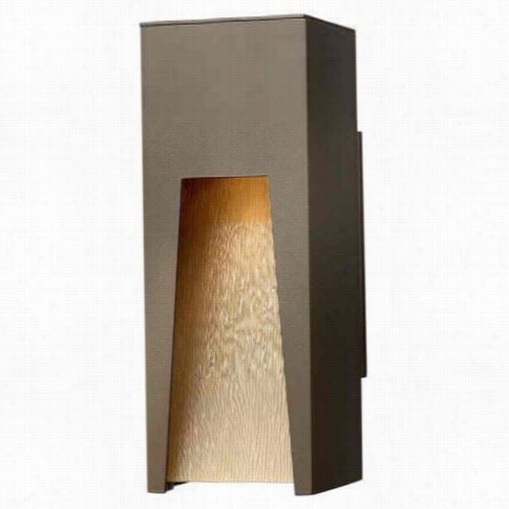 Hinkley Lighting 1760bz Kube Small 1 Light Outdoor Wall Sconce In Bronze