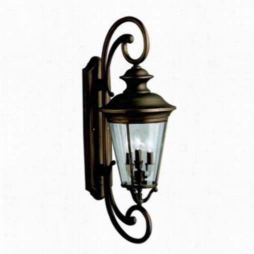 Kichler Ilghting 9349oz Eau Claire 4 Light Outdoor Wall Sconce