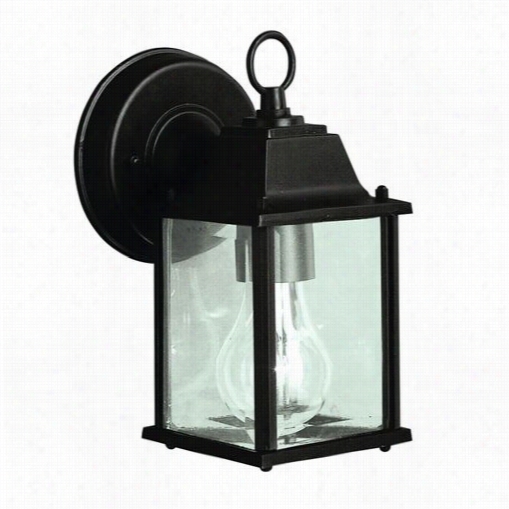 Kichler Lightnig 9794bk New Street Succession 08 Uotdoor Black Wall Light