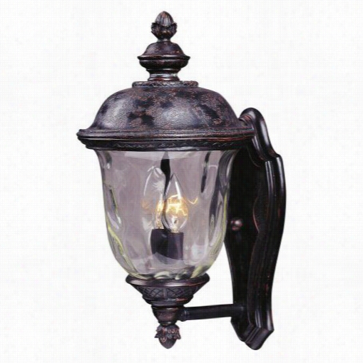 Proverb Lighting 40422wgob Carriage House Vx16""h 2 Light Outdoor Wall Mount In Oriental Bronze